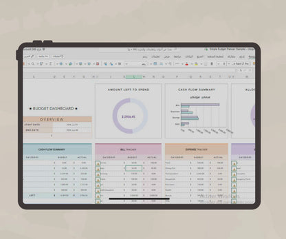 Budget Planner Spreadsheet Google Sheets Excel Budget Tracker Bill Tracker Debt  Monthly Weekly Biweekly Paycheck Budget Expense Tracker